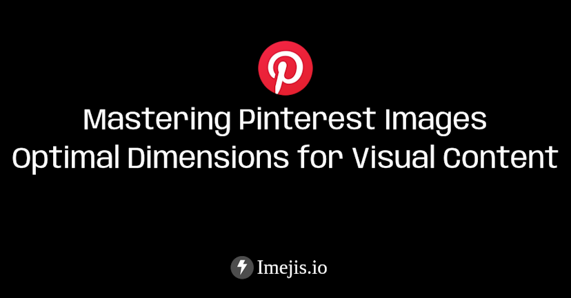 Pinterest Images Dimensions guide