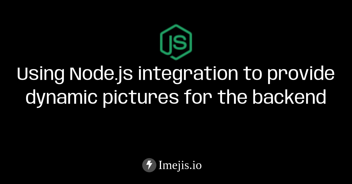 Integration with Node.js