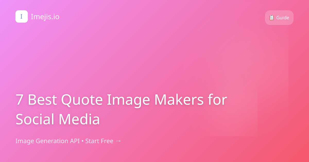 7 Best Quote Image Makers for Social Media