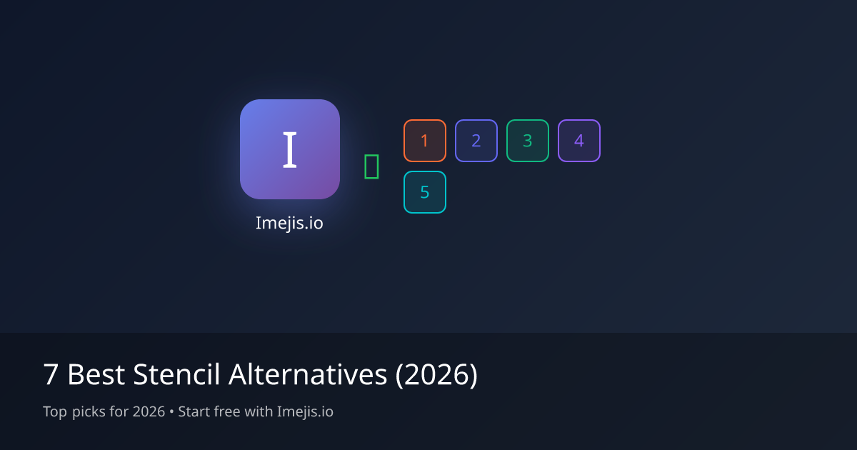 7 Best Stencil Alternatives (2026)