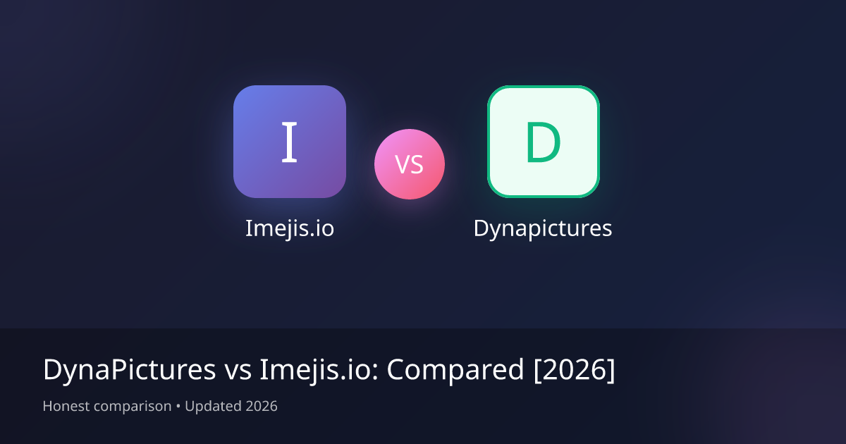 DynaPictures vs Imejis.io: Compared [2026]