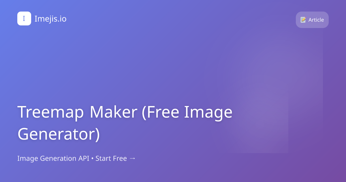 Treemap Maker (Free Image Generator)