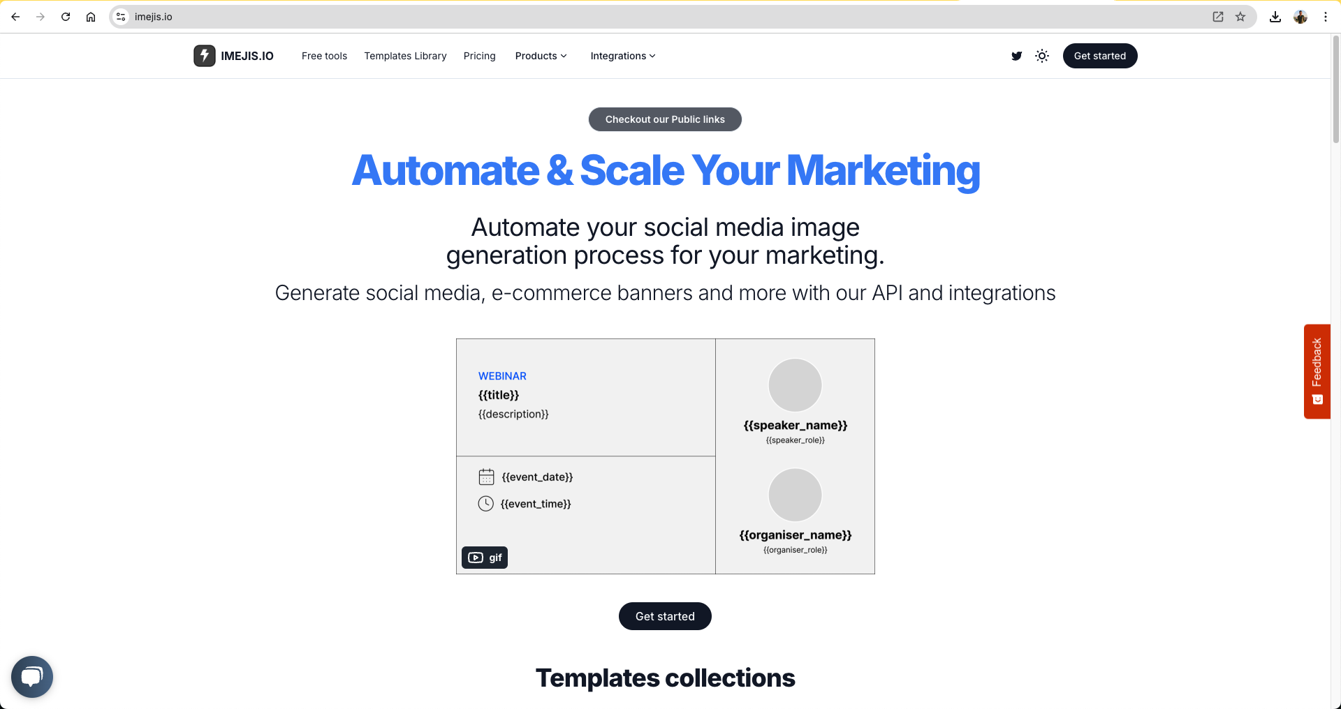 Visit Imejis.io Website