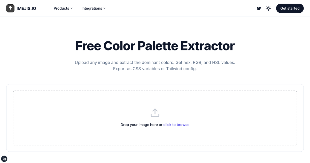Free Color Palette Extractor