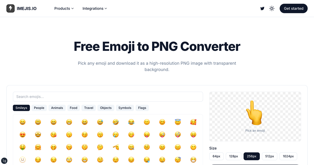 Free Emoji to PNG