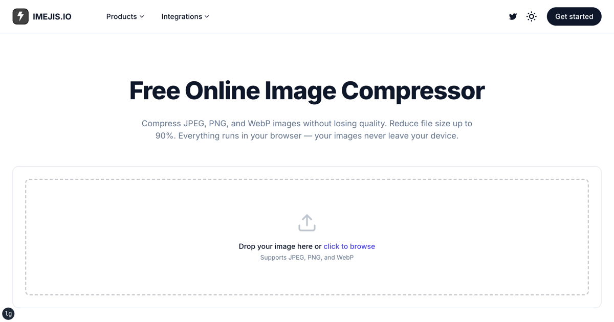Free Image Compressor