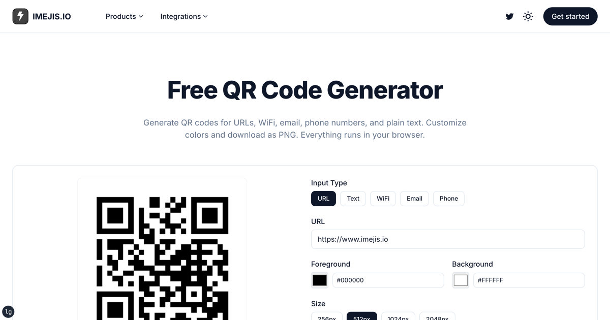 Free QR Code Generator