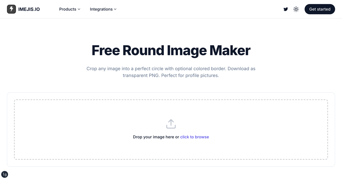 Free Round Image Maker