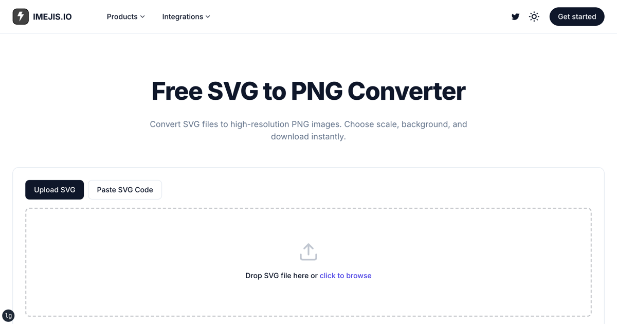 Free SVG to PNG Converter